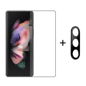 Galaxy Z Fold5 (2 in 1 Combo) - Tempered Glass   Camera Lens Protector