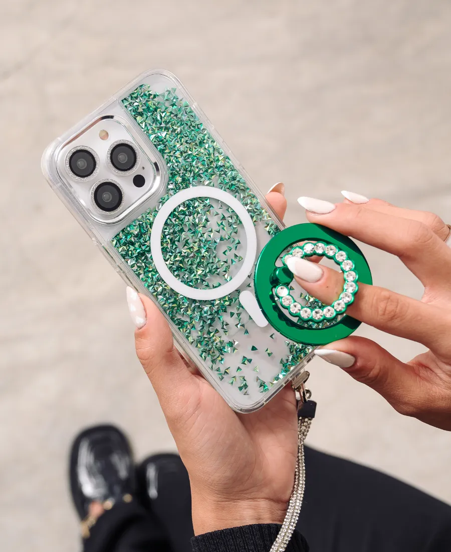 Green Prism Glitter MagSafe Set