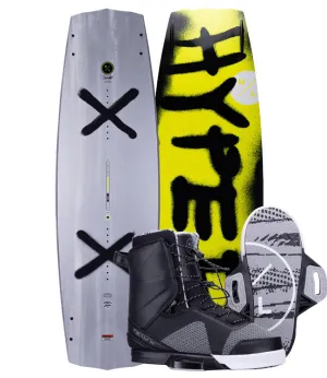 Hyperlite Blueprint Wakeboard Package with Team X Boots (2024)