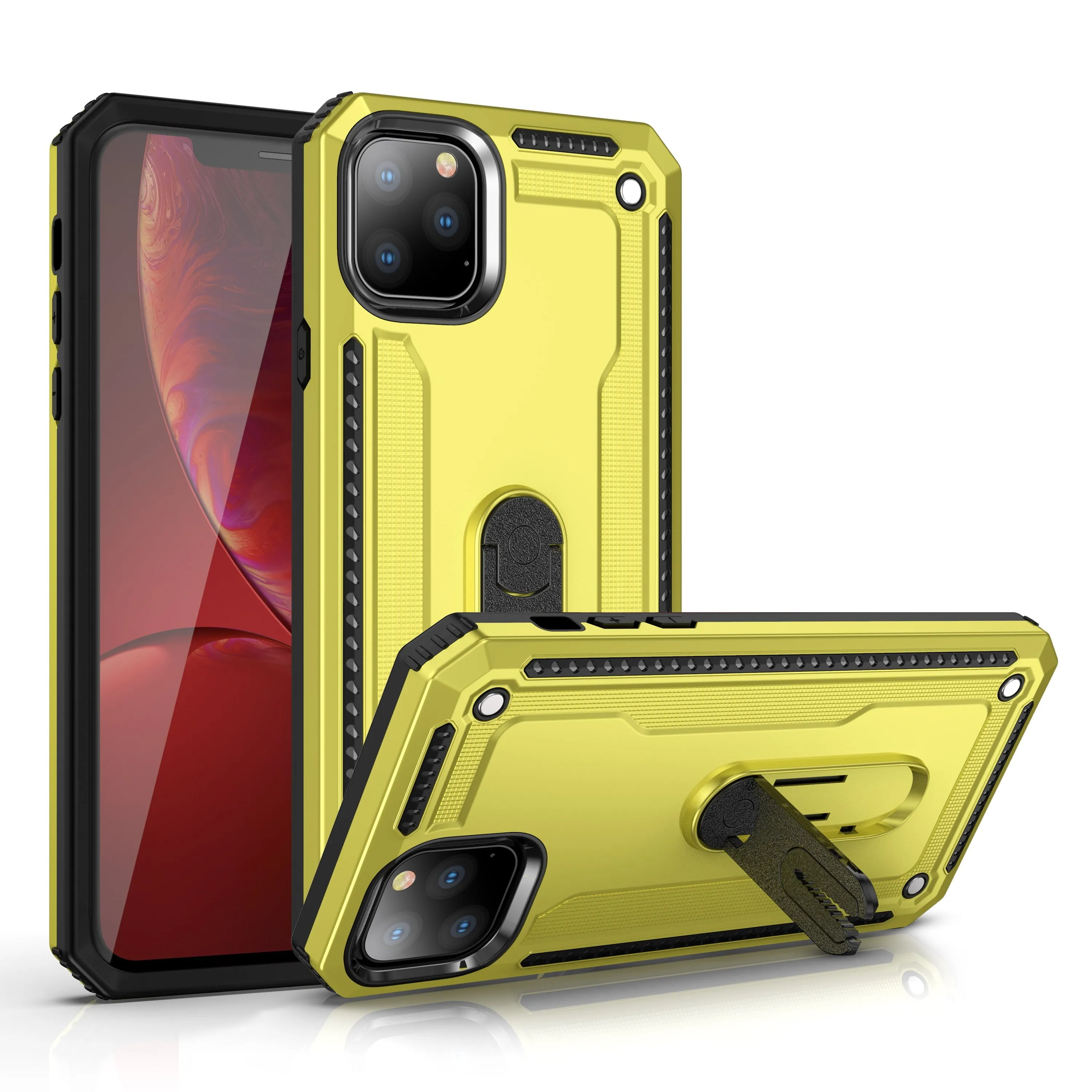 iPhone 11 Case - Air Vent Holder, Kickstand