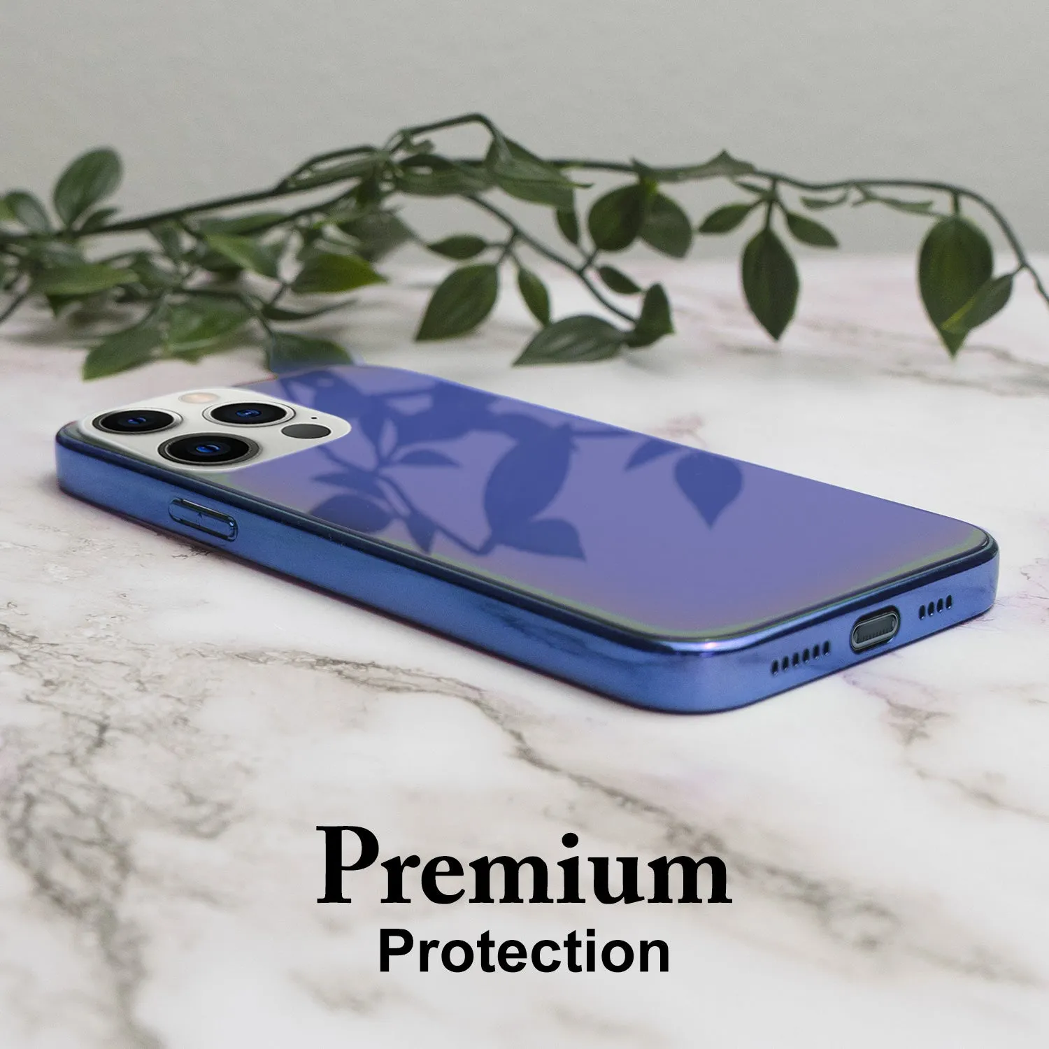 iPhone 12 Pro Max Case - Colored Reflective Mirror