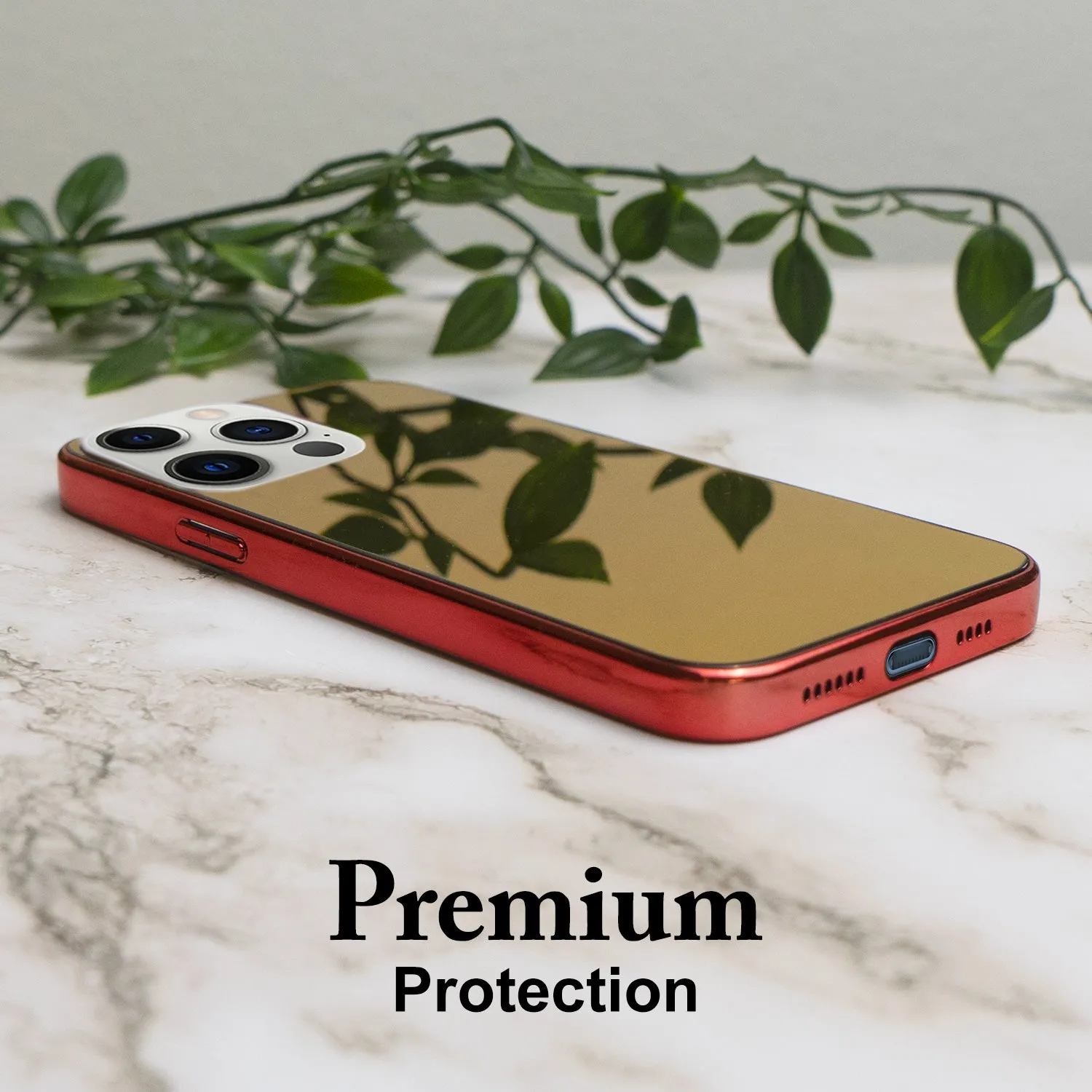 iPhone 12 Pro Max Case - Colored Reflective Mirror