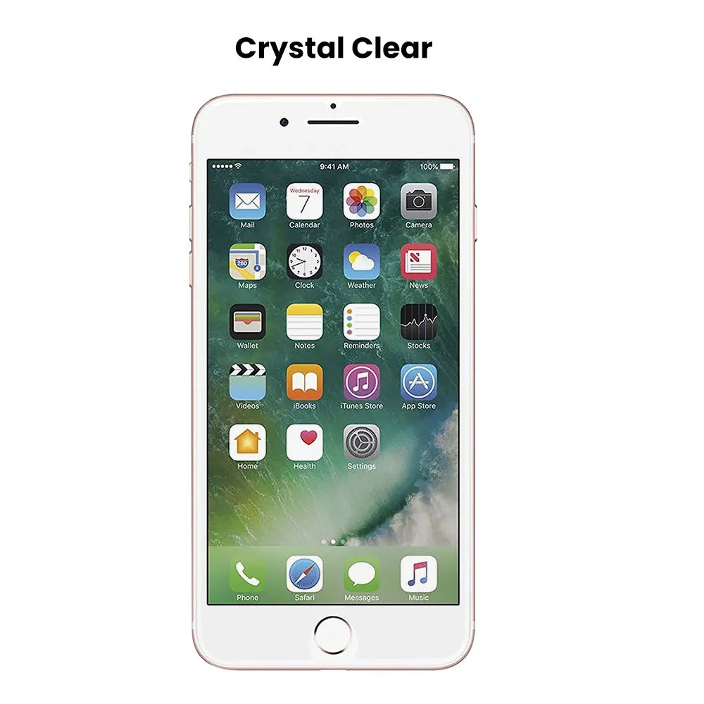 iPhone 7  /8  Screen Protector - 2 Pack, Clear Tempered Glass