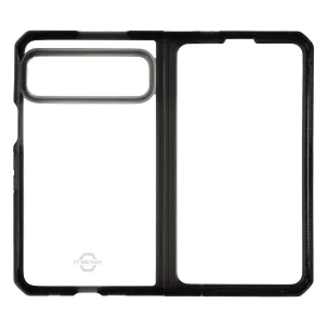 ITSKINS Hybrid_R Hinge Clear Case for Google Pixel Fold - Black/Transparent