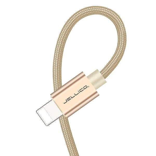 Jellico 3.1A Fast Charging USB Cable For iPhone XS Max XR X 8 7 6 6S 5 5S iPad Cord Mobile Phone Cable Fast Data Charging cable