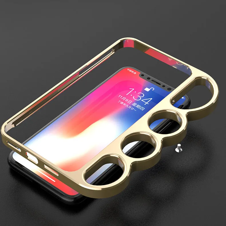 KANENG The Lord of the Rings Aluminium Alloy Bumper Finger Boxing Glove Case Cover