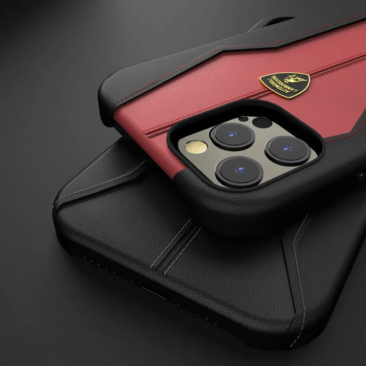 Lamborghini Leather Phone Case - Huracan D1