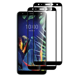 LG K40 Screen Protector - 2 Pack, Clear Tempered Glass