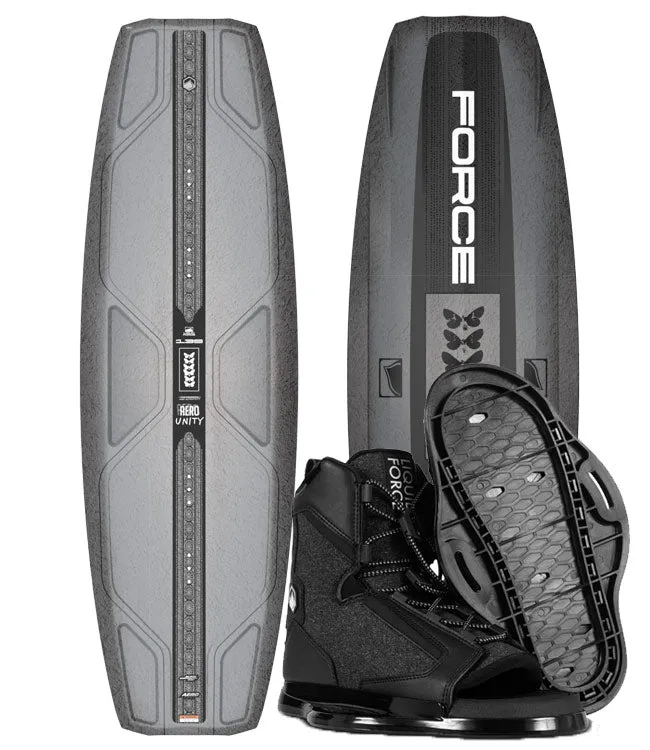 Liquid Force Unity Aero Wakeboard Package with Index Boots (2025)