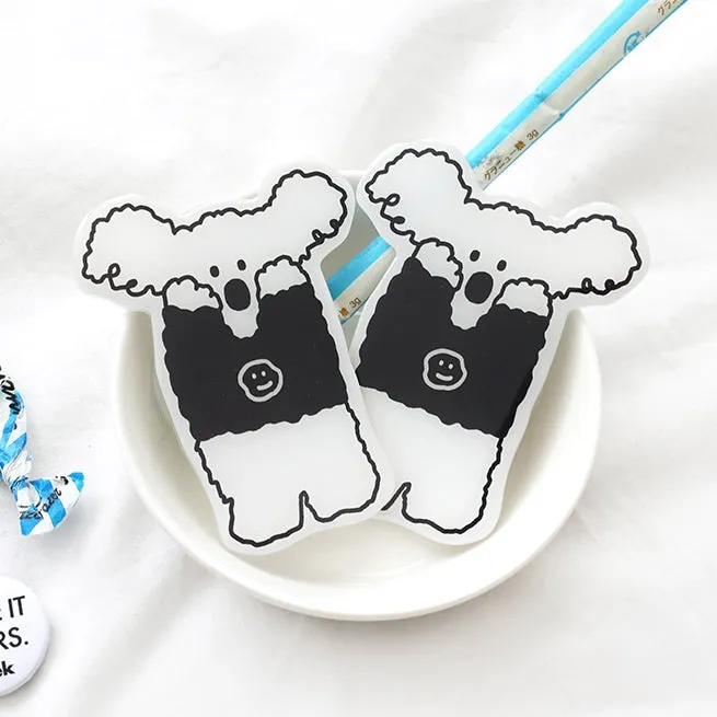 Little PaPer Run Puppy Cute Griptoks Cellphone Holders Stands 3 Level Smartphone Accessories Gifts