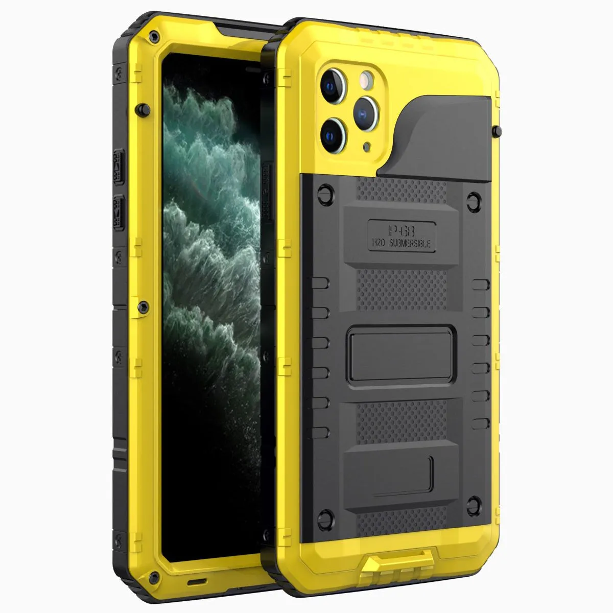 Luphie Beowulf IP68 Waterproof Diving Silicone Shockproof Aluminum Metal Case Cover