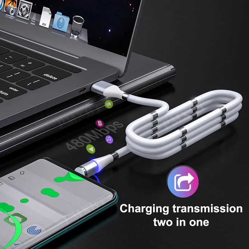 Magic Rope Magnetic Fast Charging Cable - Jennyhome