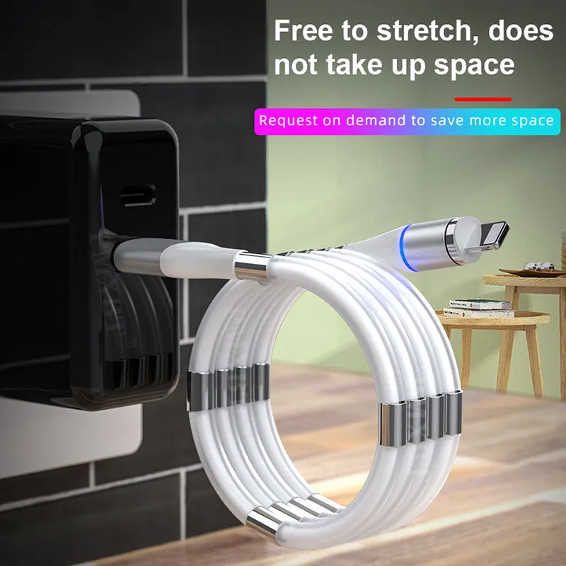 Magic Rope Magnetic Fast Charging Cable - Jennyhome