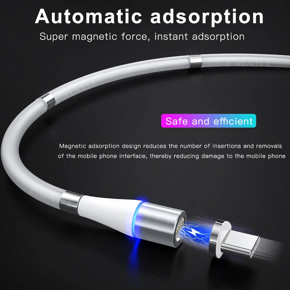 Magic Rope Magnetic Fast Charging Cable - Jennyhome