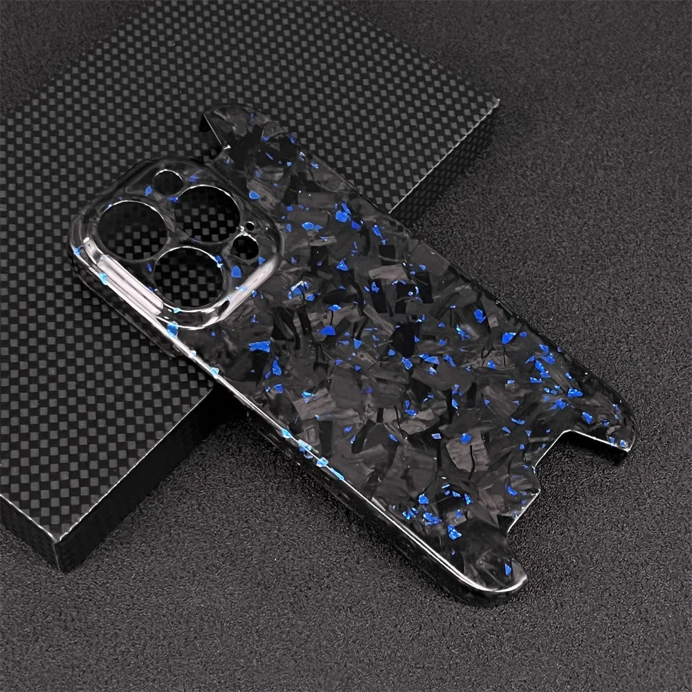 Oatsbasf Luxury Irregular Pure Carbon Fiber Case for Apple iPhone