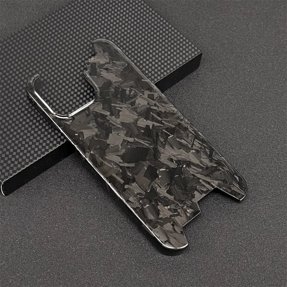 Oatsbasf Luxury Irregular Pure Carbon Fiber Case for Apple iPhone