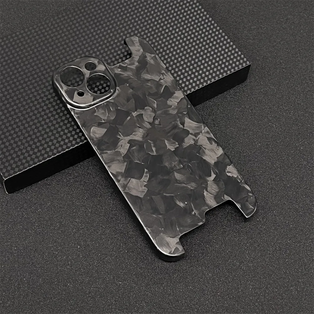 Oatsbasf Luxury Irregular Pure Carbon Fiber Case for Apple iPhone