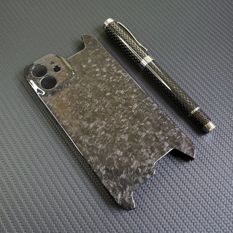 Oatsbasf Luxury Irregular Pure Carbon Fiber Case for Apple iPhone