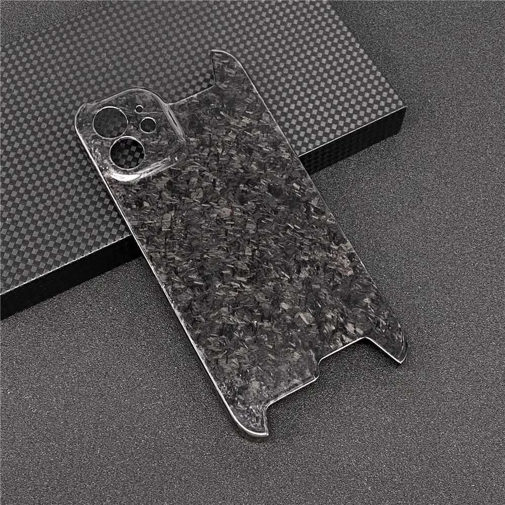 Oatsbasf Luxury Irregular Pure Carbon Fiber Case for Apple iPhone