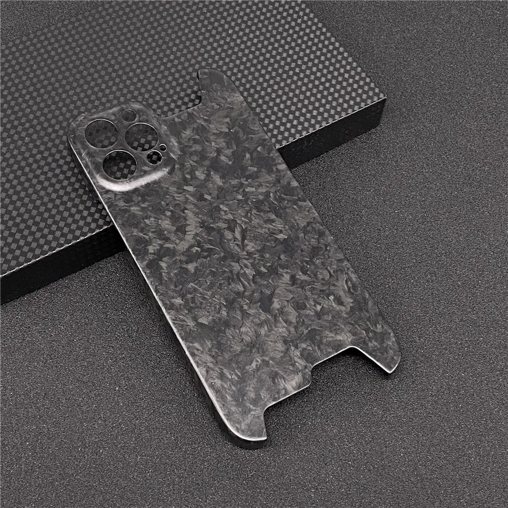 Oatsbasf Luxury Irregular Pure Carbon Fiber Case for Apple iPhone