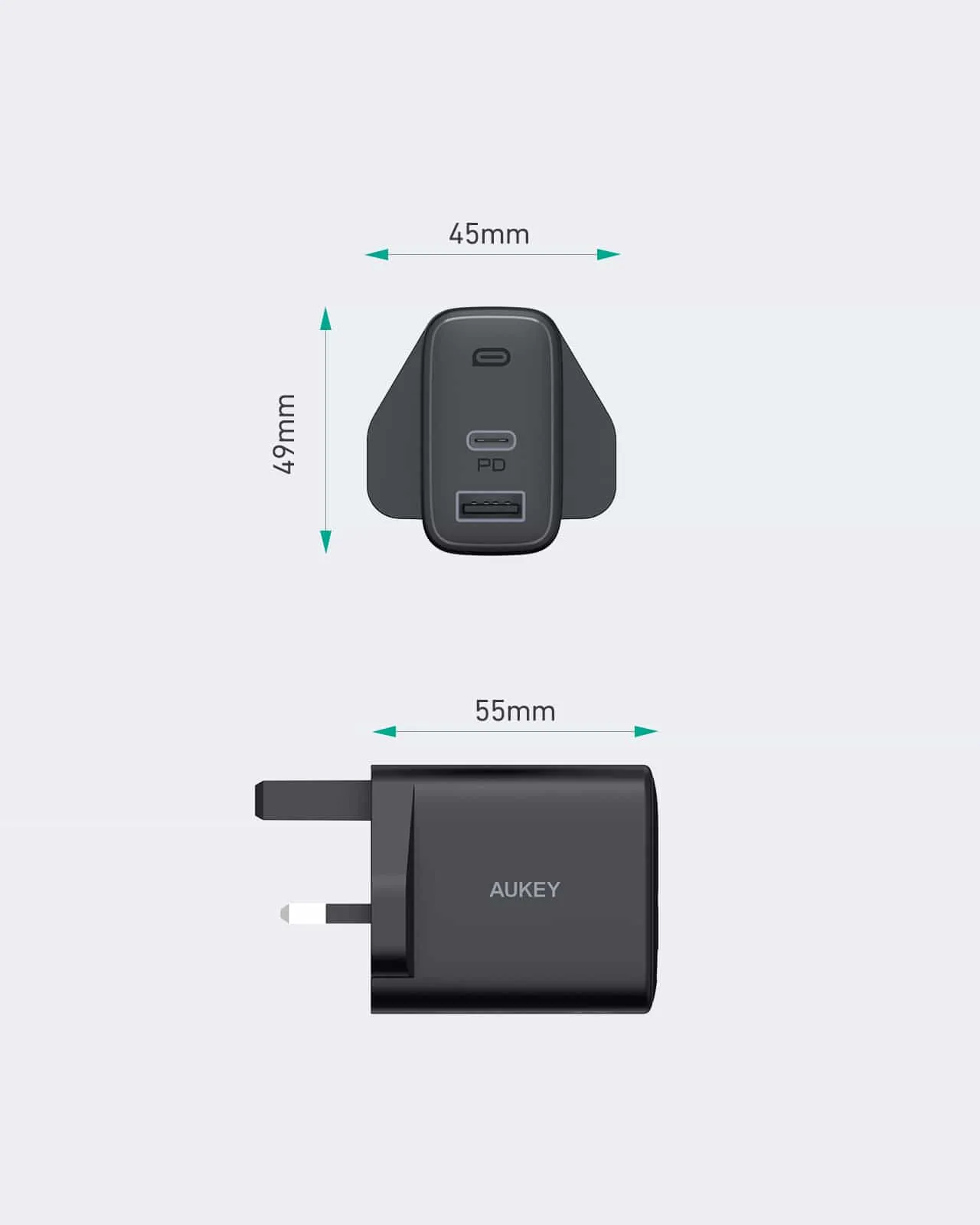 PA-F3S 32W Swift Series PD USB C Wall Charger