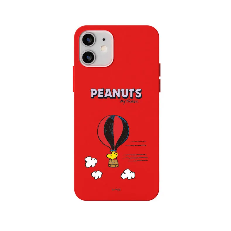 Peanuts Snoopy Liquid Silicone Soft Color Jelly Case Cover