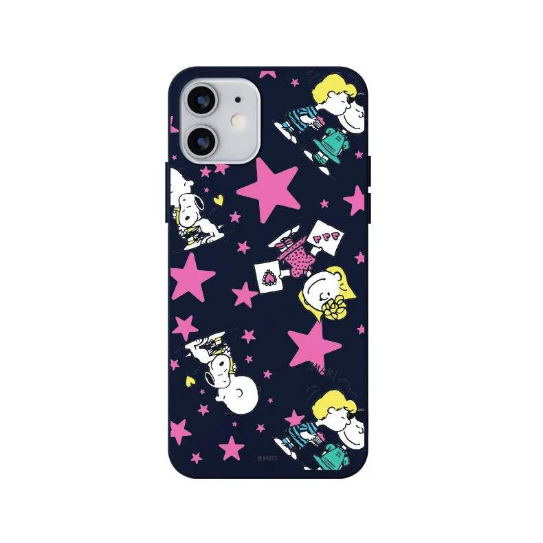 Peanuts Snoopy Liquid Silicone Soft Color Jelly Case Cover