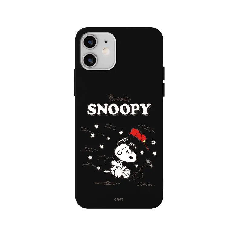 Peanuts Snoopy Liquid Silicone Soft Color Jelly Case Cover