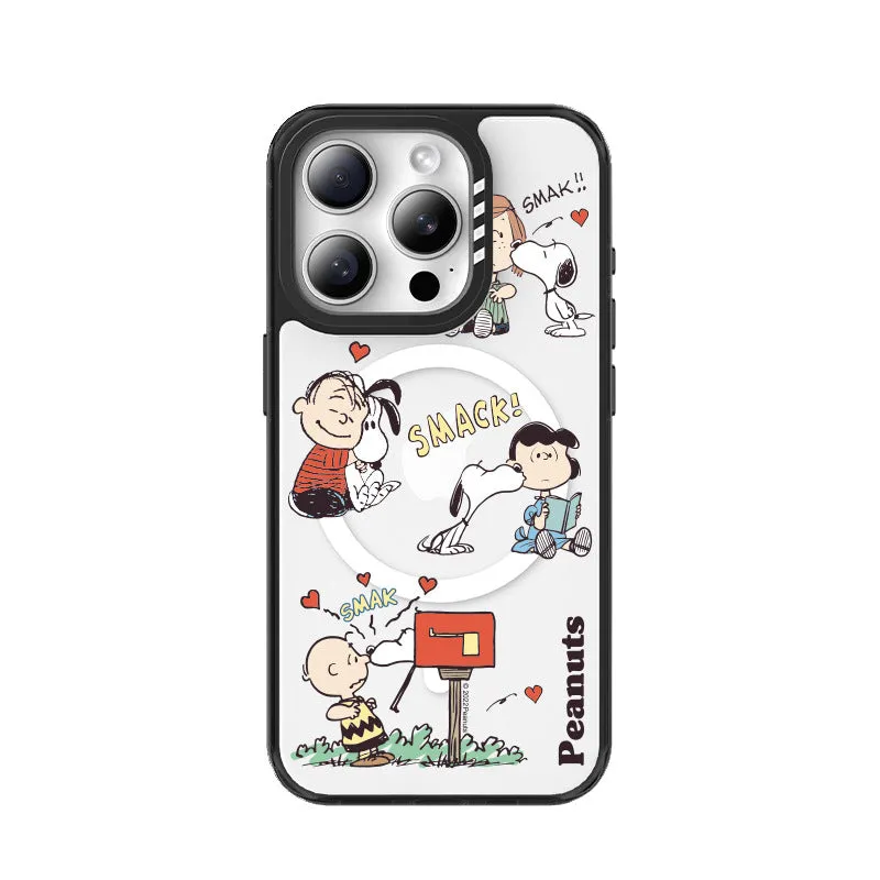 Peanuts Snoopy MagSafe Clear Shockproof Case Cover