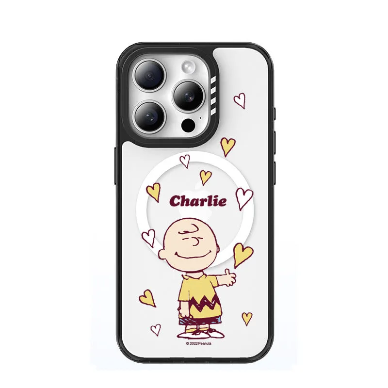 Peanuts Snoopy MagSafe Clear Shockproof Case Cover