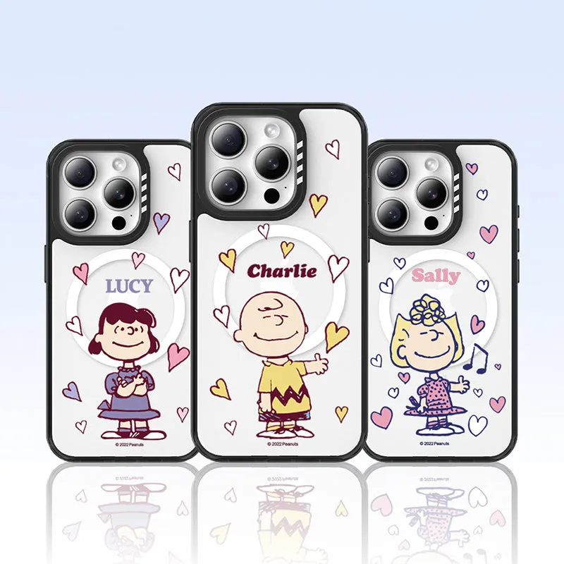 Peanuts Snoopy MagSafe Clear Shockproof Case Cover