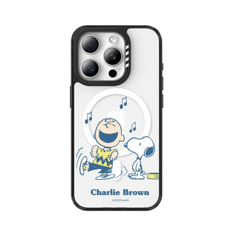 Peanuts Snoopy MagSafe Clear Shockproof Case Cover