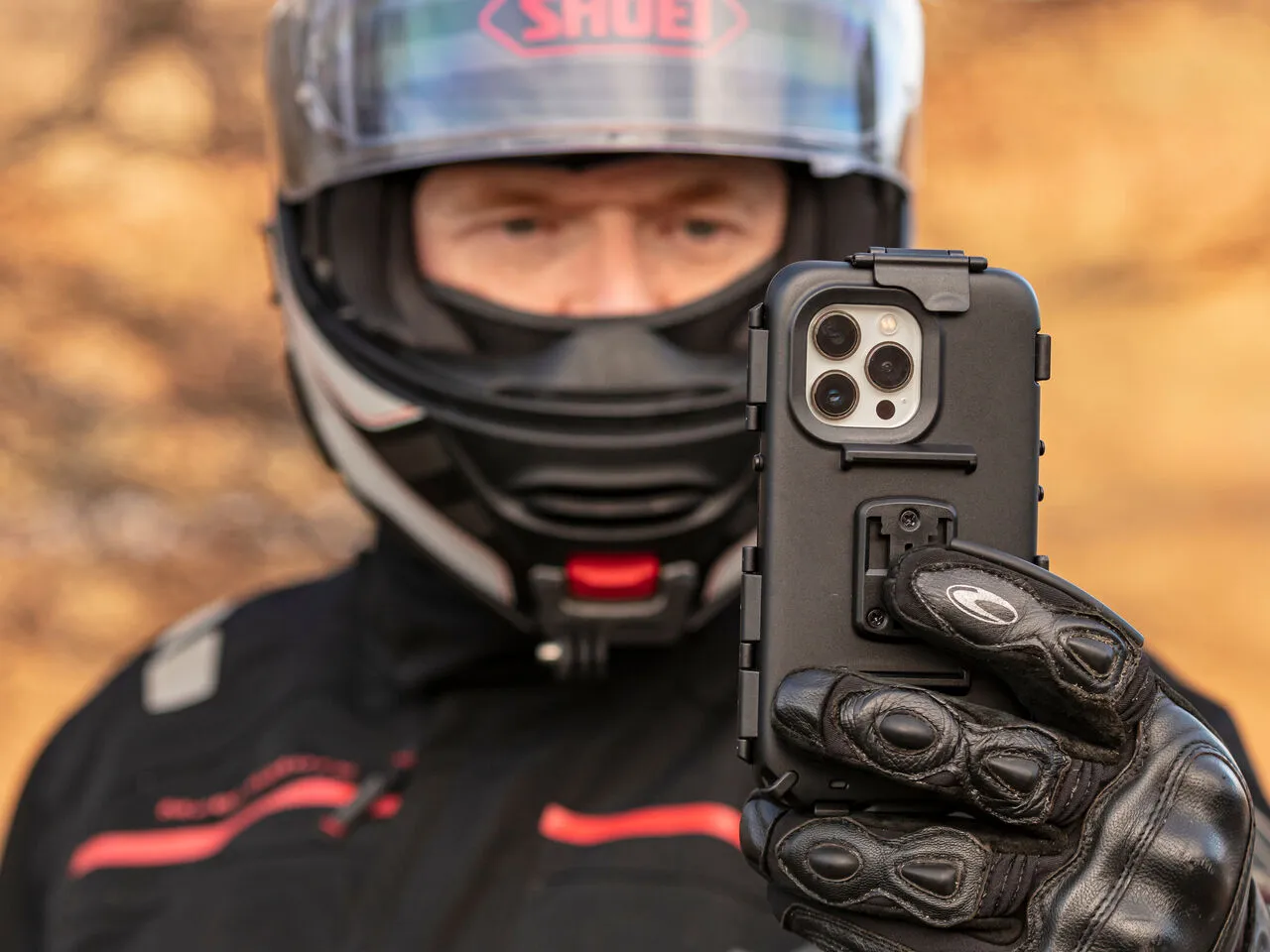 Ride with Confidence iPhone 15 Motorcycle Mount Cases by UltimateAddons