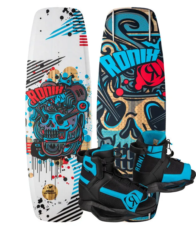 Ronix Junior Atmos Wakeboard Package with Vision Boots (2025)