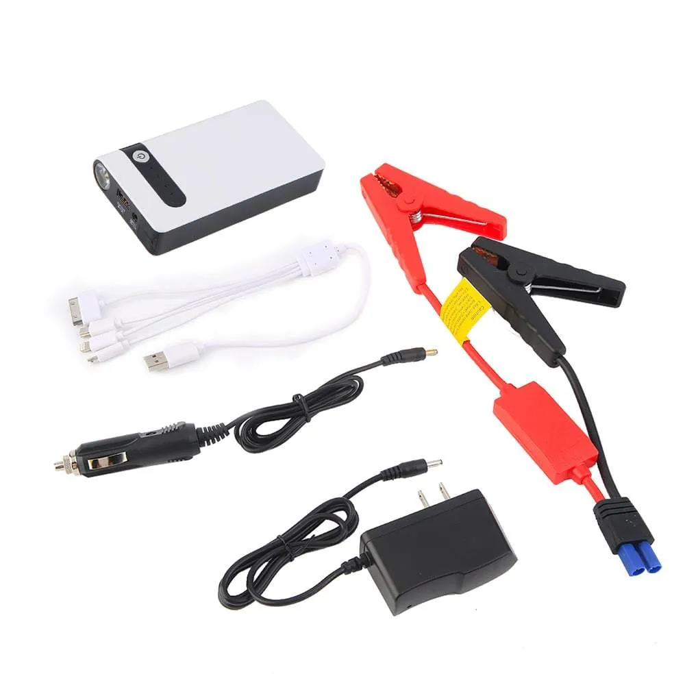 SA-CPB400 Portable Car Battery Jump Starter (12V 12000mah 400A) and USB Power Bank w/ LED Flashlight