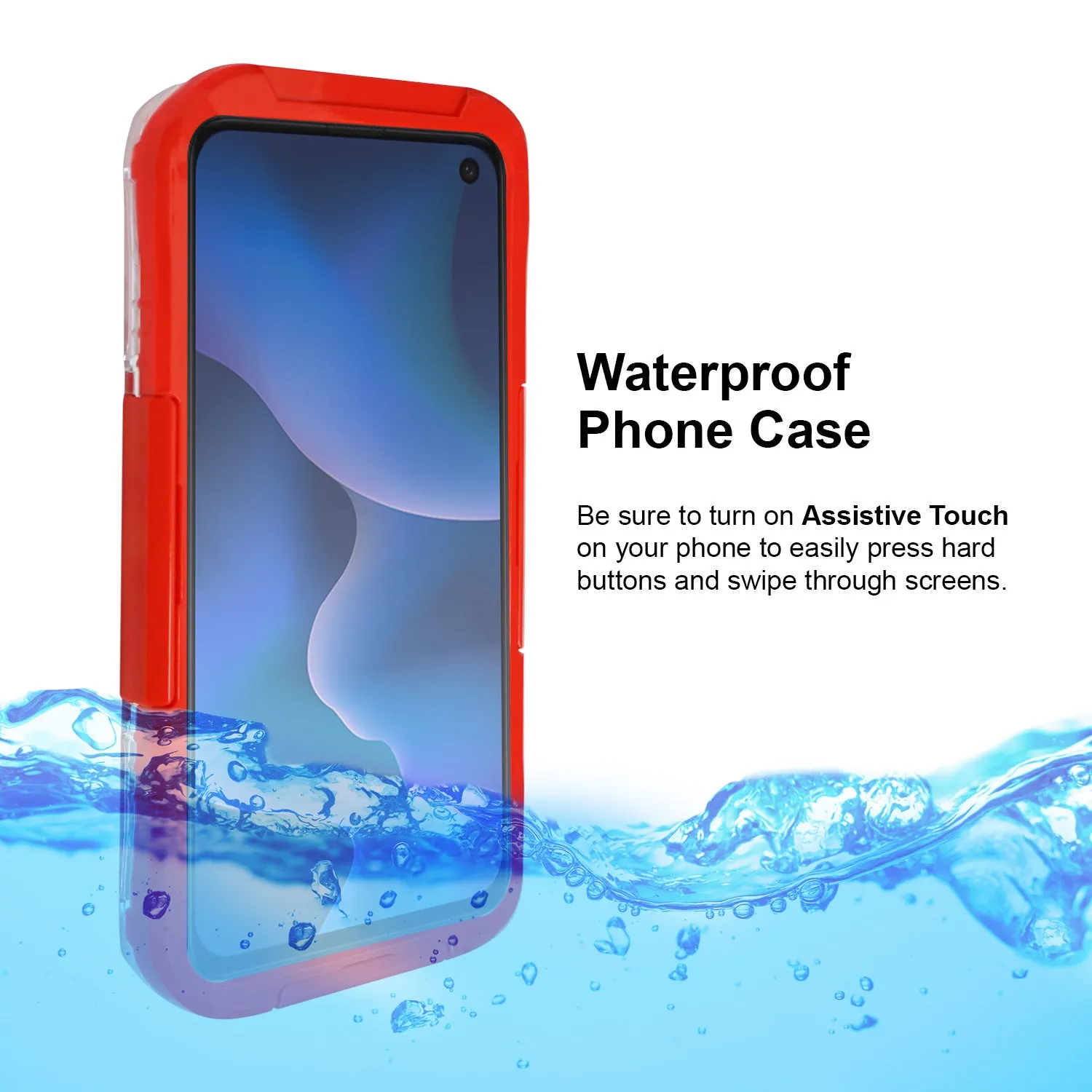 Samsung Galaxy S10 Case - Waterproof with Neck Strap