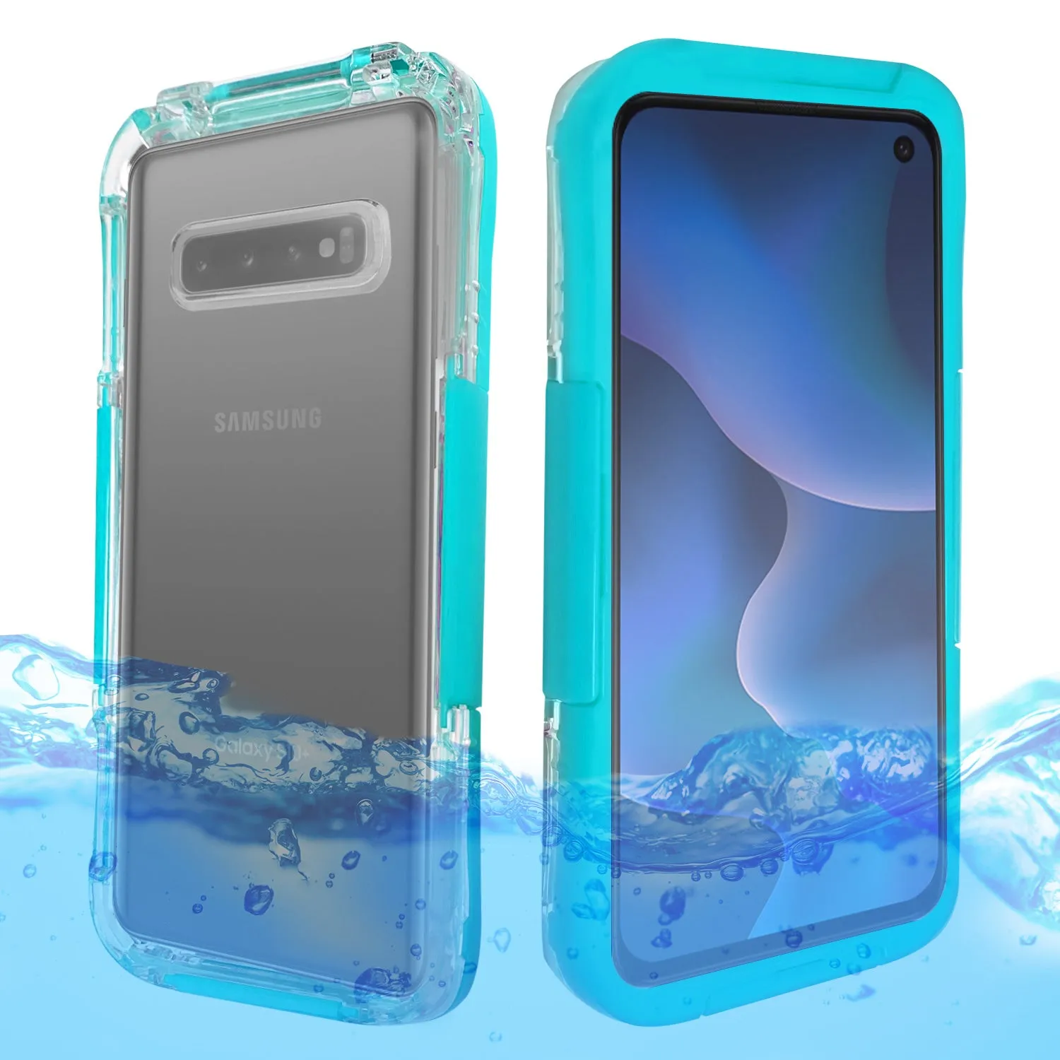 Samsung Galaxy S10 Case - Waterproof with Neck Strap