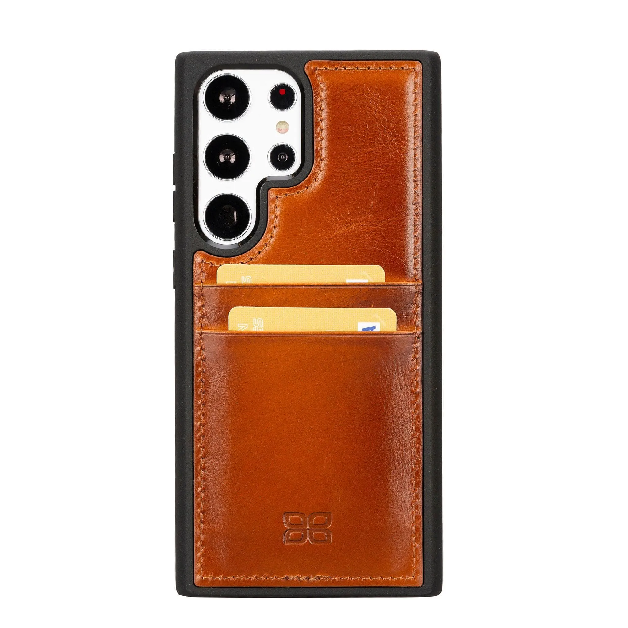 Samsung Galaxy S23 Series Leather Case with Card Holder - FXCP