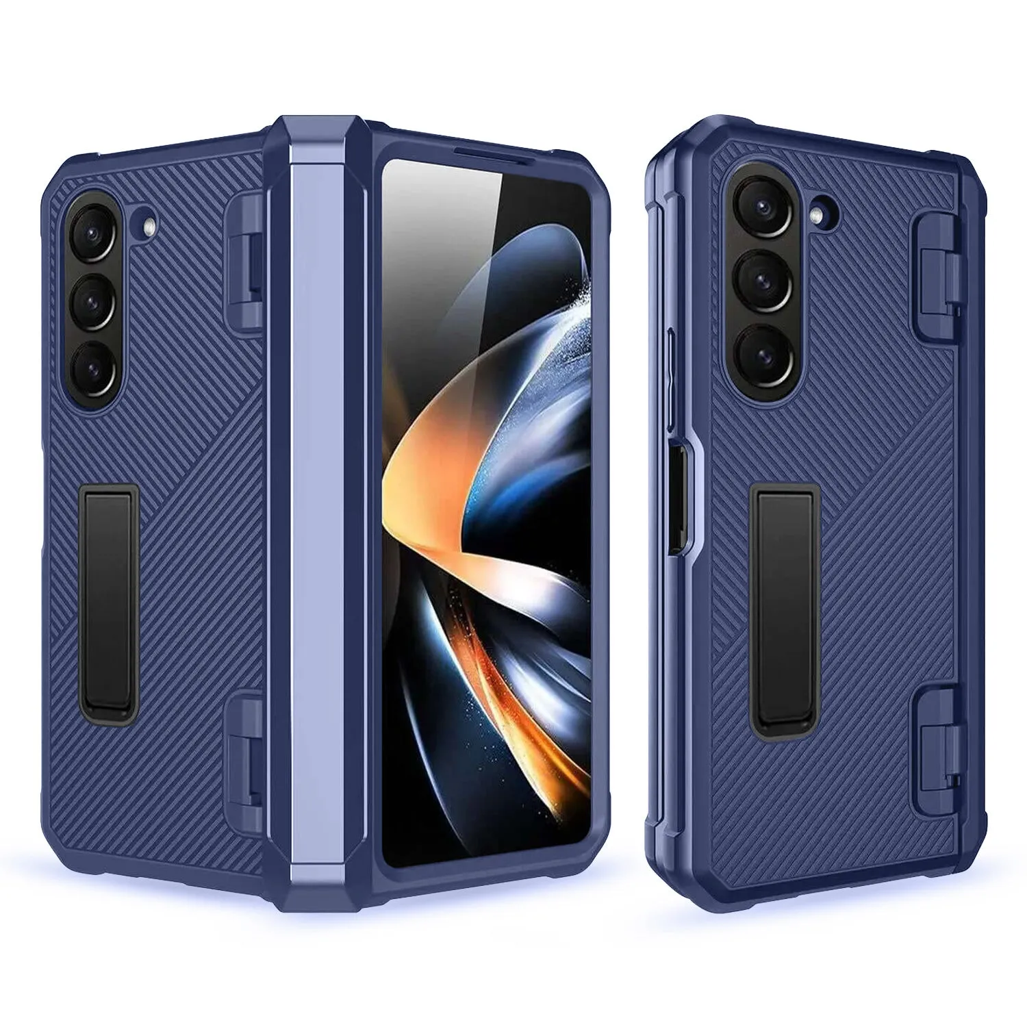 Samsung Galaxy Z Fold5 5G Case Full Body Protection with Screen Protector & Kickstand