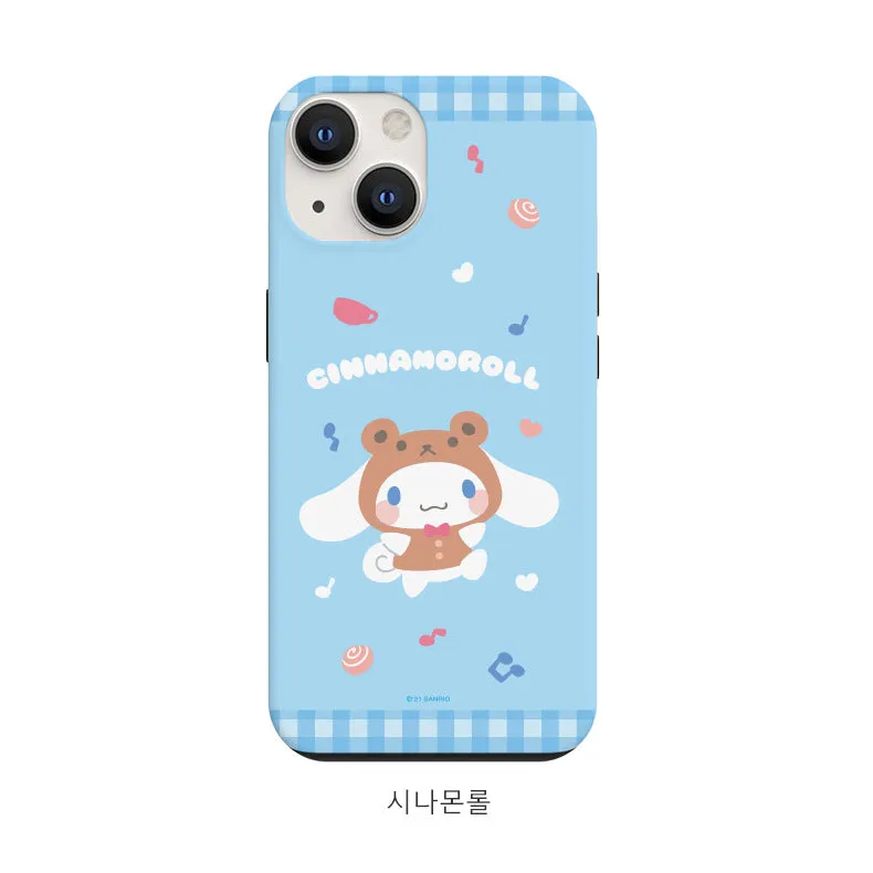 Sanrio Characters Dual Layer TPU PC Shockproof Guard Up Case Cover