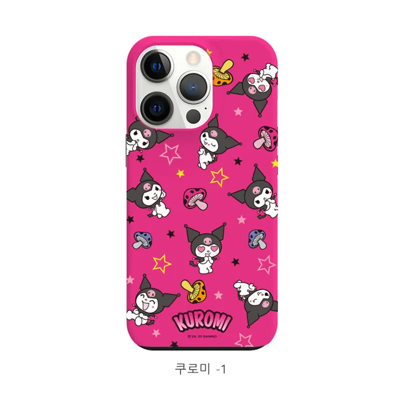 Sanrio Characters Dual Layer TPU PC Shockproof Guard Up Case Cover