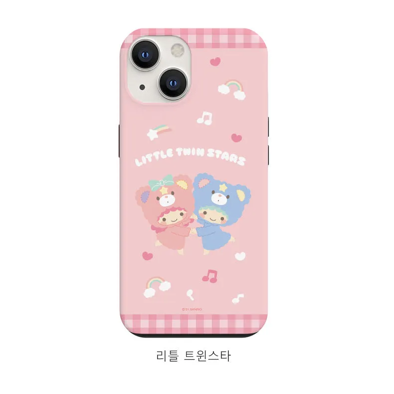 Sanrio Characters Dual Layer TPU PC Shockproof Guard Up Case Cover