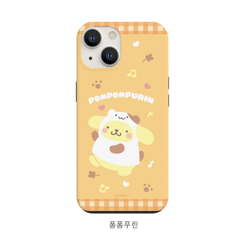 Sanrio Characters Dual Layer TPU PC Shockproof Guard Up Case Cover