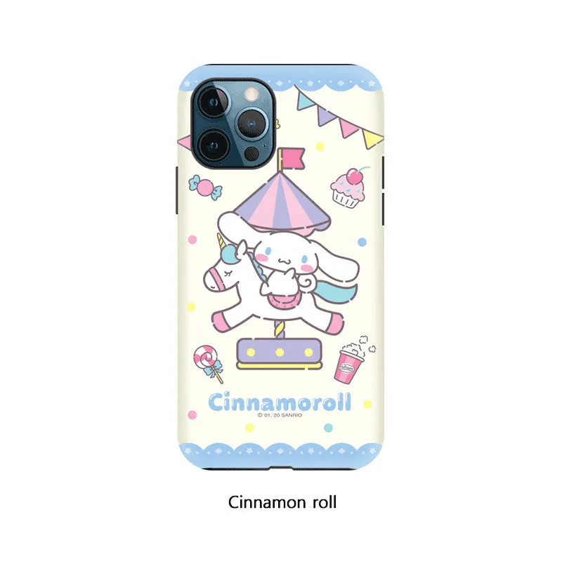 Sanrio Characters Dual Layer TPU PC Shockproof Guard Up Case Cover