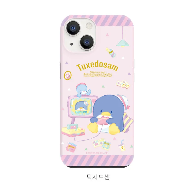 Sanrio Characters Dual Layer TPU PC Shockproof Guard Up Case Cover