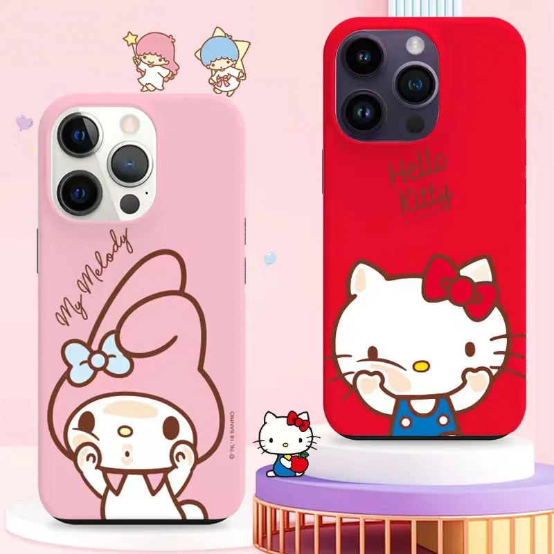 Sanrio Characters Dual Layer TPU PC Shockproof Guard Up Case Cover