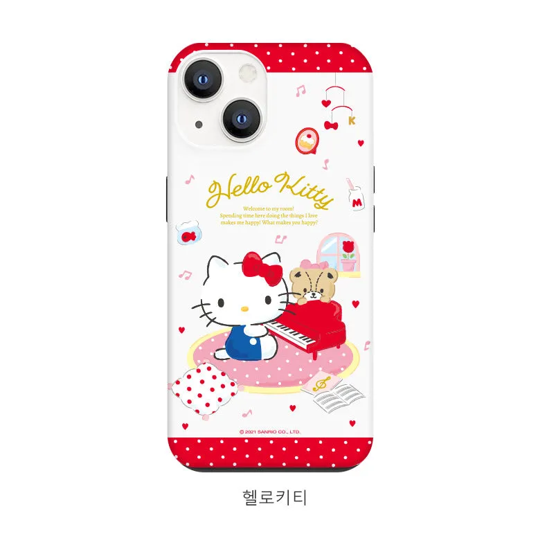 Sanrio Characters Dual Layer TPU PC Shockproof Guard Up Case Cover