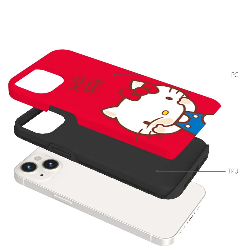 Sanrio Characters Dual Layer TPU PC Shockproof Guard Up Case Cover