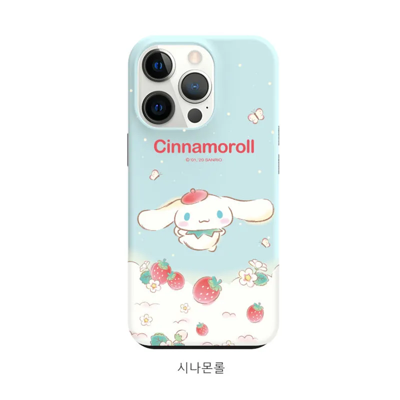 Sanrio Characters Dual Layer TPU PC Shockproof Guard Up Case Cover