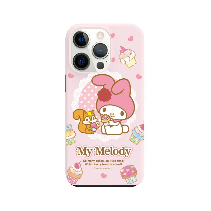 Sanrio Characters Dual Layer TPU PC Shockproof Guard Up Case Cover